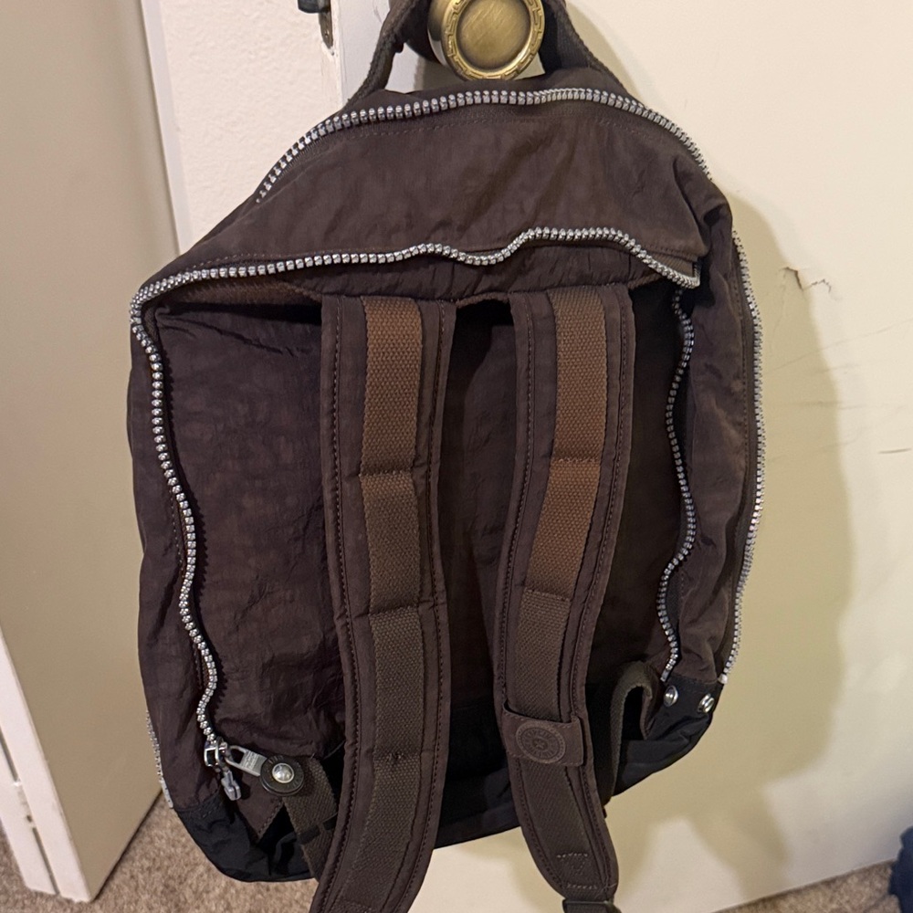 Kipling Dark Brown Backpack For Men - image 4